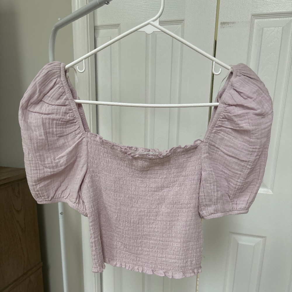 Socialite Smocked Puff Sleeve Top